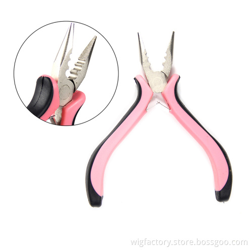 Pre-bonded hair extensions pliers, i tip/u tip hair salon equipment pliers hair extension pliers, plier needle hair